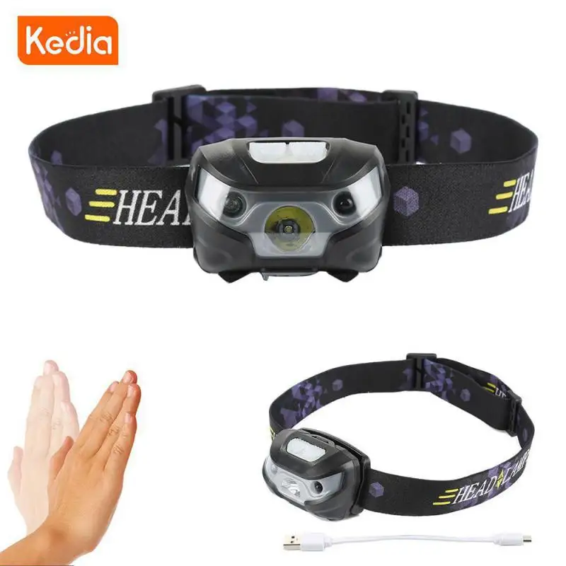 

Налобный фонарь с инфракрасным датчиком для ночной рыбалки