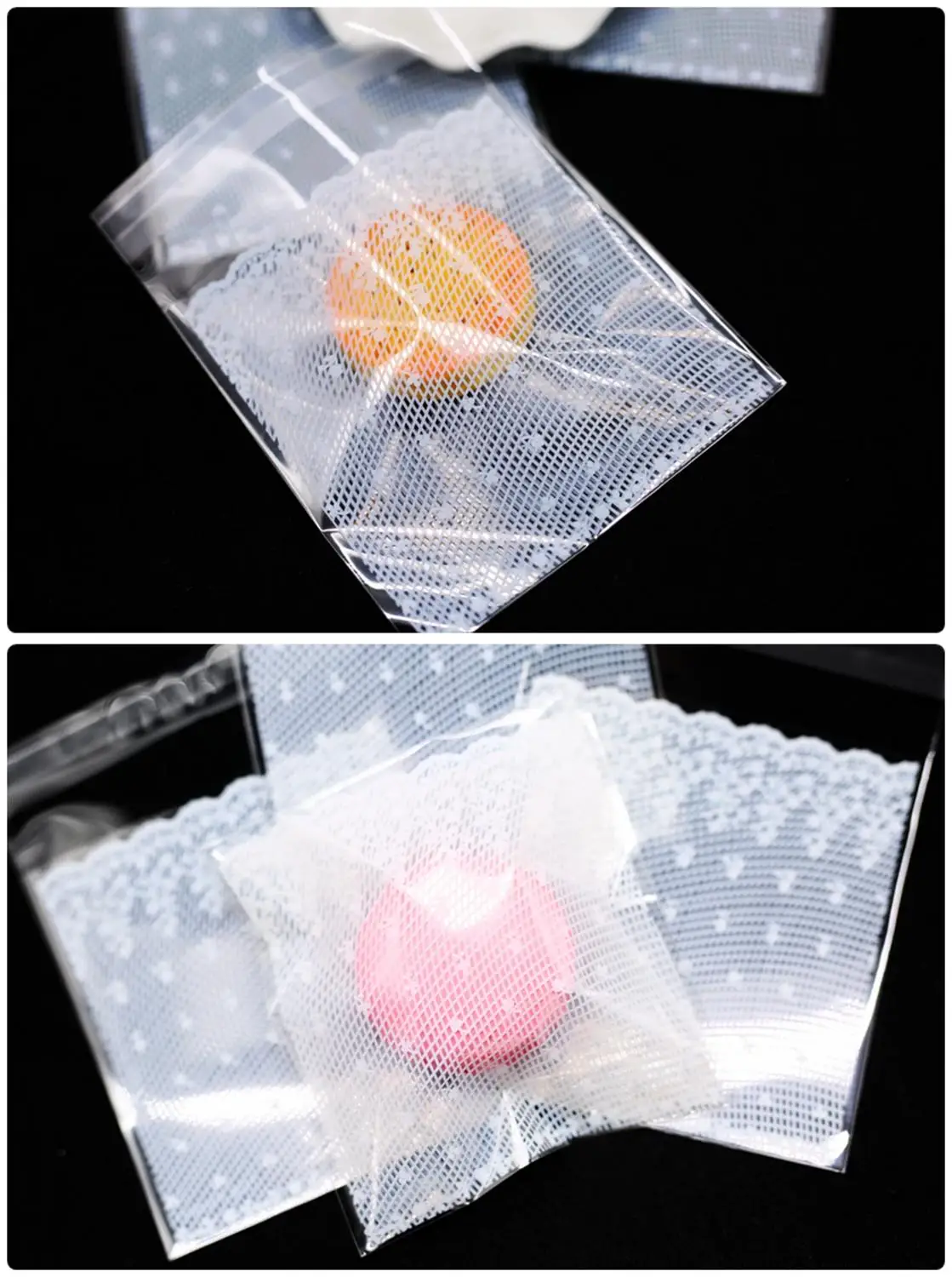 Белое кружево самоклеящееся печать хлеб пластиковый подарок конфеты печенье DIY