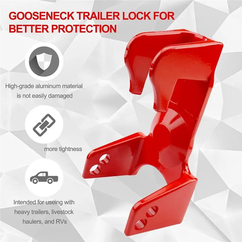 Комбинированный замок для прицепов Gooseneck, модель TL-50, для использования с тяжелыми прицепами и прицепами для перевозки скота. (art.: 3920db679ff58) - 3920db679ff58