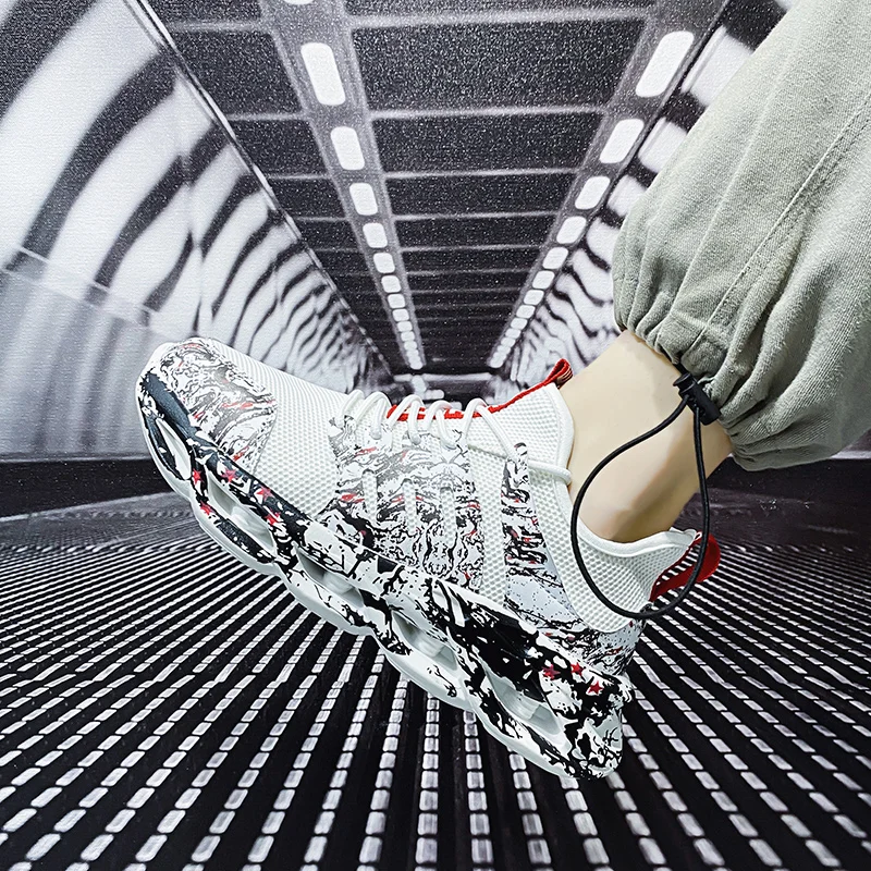 Новинка 2022 стильные мужские кроссовки для ходьбы и бега крутая удобная