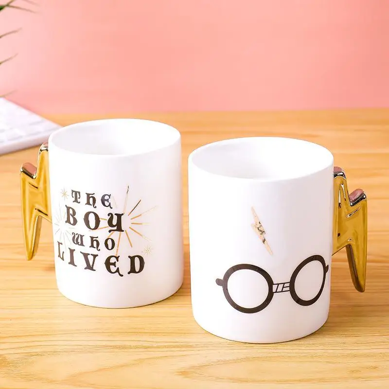 

Glasses lightning design mug cup