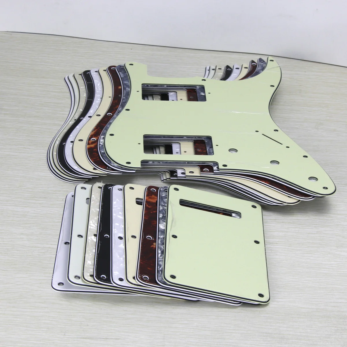

Электрическая гитара FLEOR HH Накладка для защиты от царапин, задняя пластина и винты для 11 отверстий, американский стандарт FD гитара стиля ST