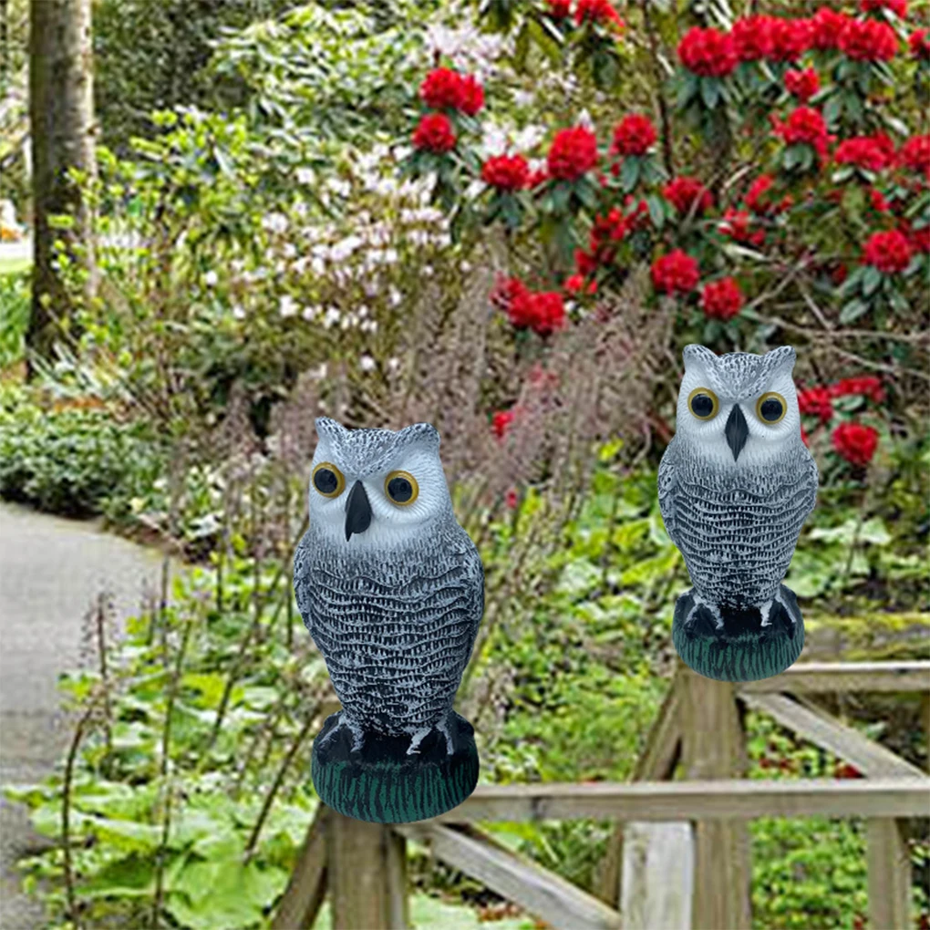 Пластиковая приманка в виде совы для искусственного пугала декоративная статуя