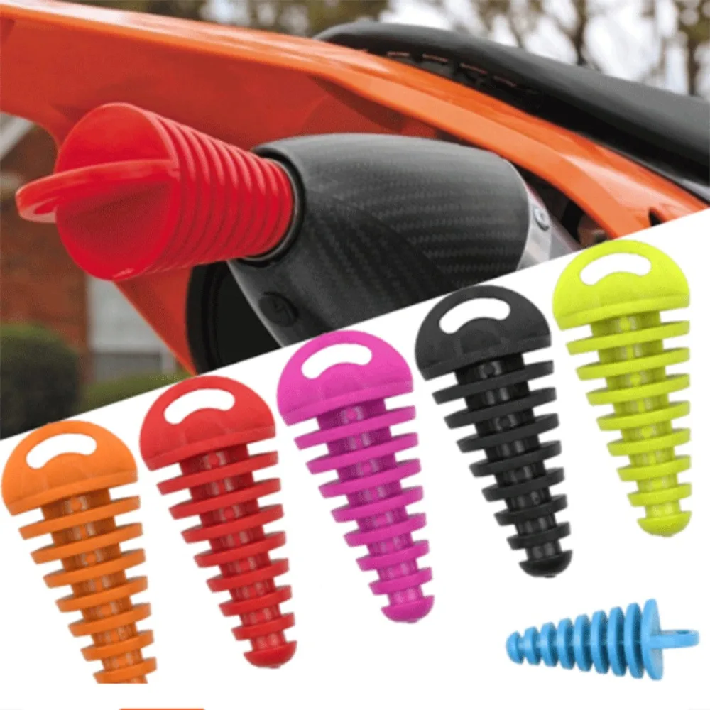 

Аксессуары для штепсельной вилки, водонепроницаемый протектор для выхлопной трубы, защитная пробка для выхлопной трубы мотоцикла, резинов...