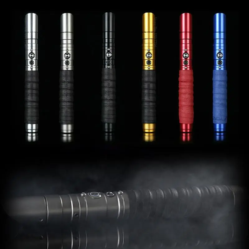 Rgb световой меч Оби Ван самурайский джедай Дуэль лезвие Металлическая рукоятка