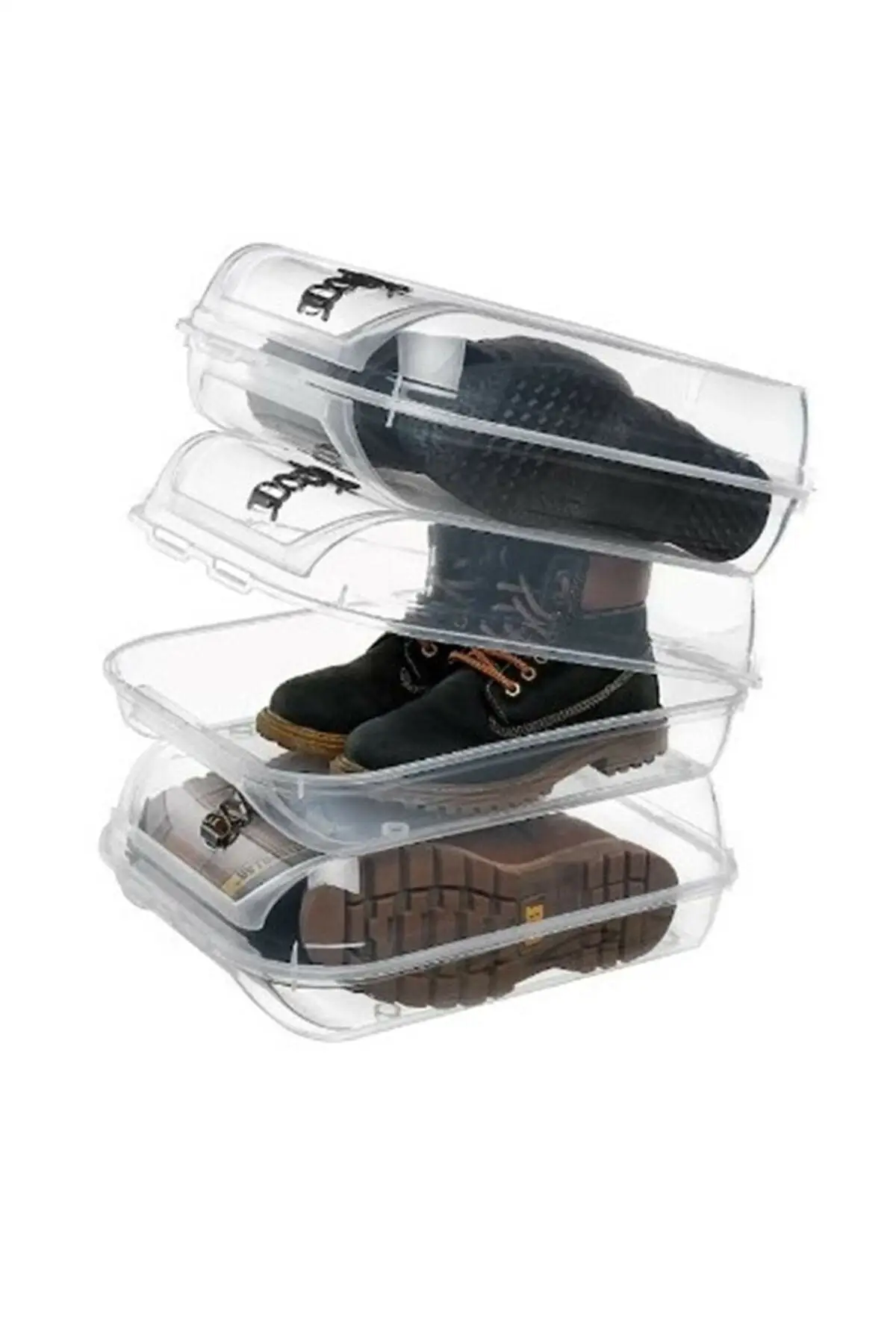 

Прозрачная коробка для хранения обуви