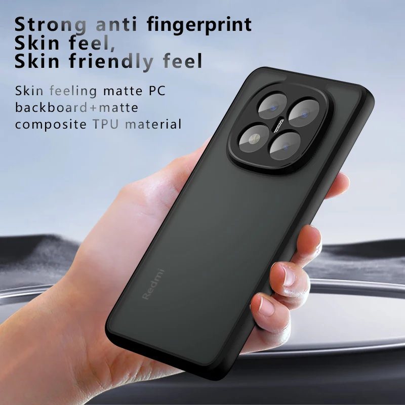 Для Xiaomi Redmi Note 14 Pro Чехол с рамкой из ТПУ чехол 3D интегрированной кнопкой