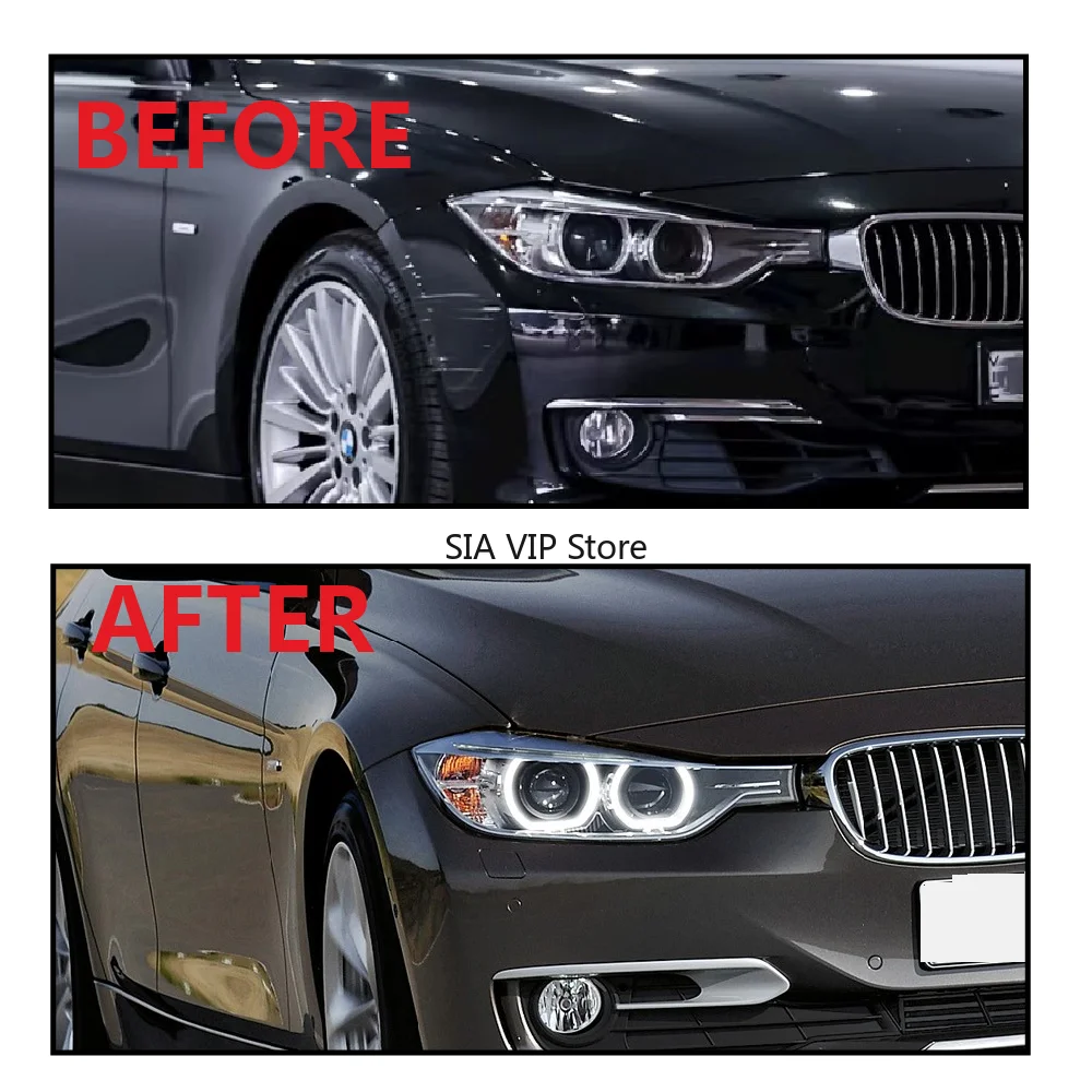 Фото 63117338707 63117338708 63217217509 Белый светодиодный модуль фары для BMW 3 серии F30 F31 2012-2015, дневные ходовые огни DS1 №2
