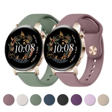 화웨이 워치용 실리콘 밴드, GT 3 42mm, 46mm, GT 러너, GT 2 프로, GT 3 프로 스트랩, 화웨이 워치 3 프로용, 22mm, 20mm