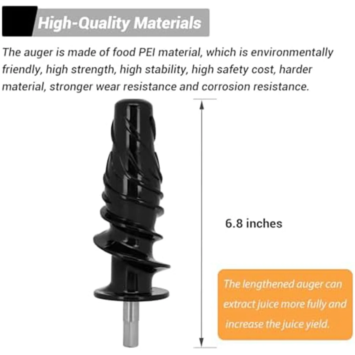 8006 запасные части для соковыжималки шнековый совместимый Thruster Omega 8003 8004 8005 8007 8008