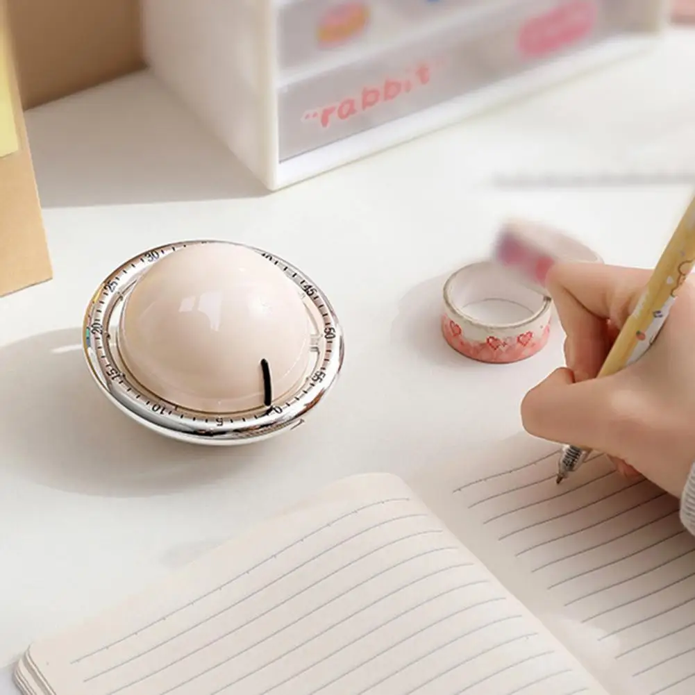 

Practical Baking Timer Reusable Labor Saving Kitchen Alarm Clock Baking Countdown Simple Operation Study Timer Home Supply