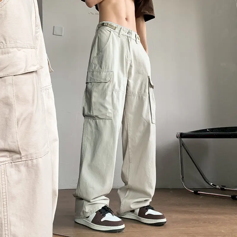 Casual Baggy Wide Leg Sweatpants 2023 Loose High Waist Streetwear Cargo Pants Womens Hippie Joggers Trousers Y2k Clothes