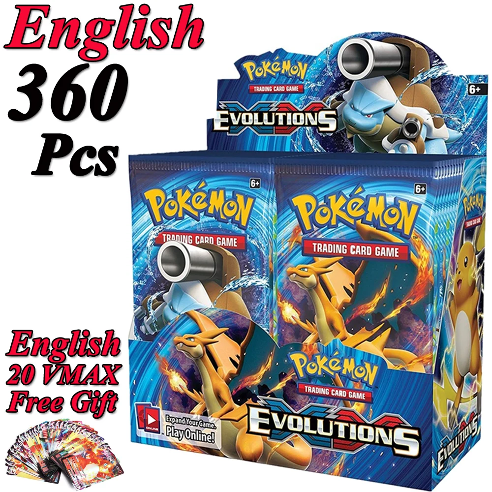 

Pokemon TCG: XY Evolutions Sealed Shining Fates Brilliant Stars Booster Box English Collectible Trading Vmax Metal Card Game Toy