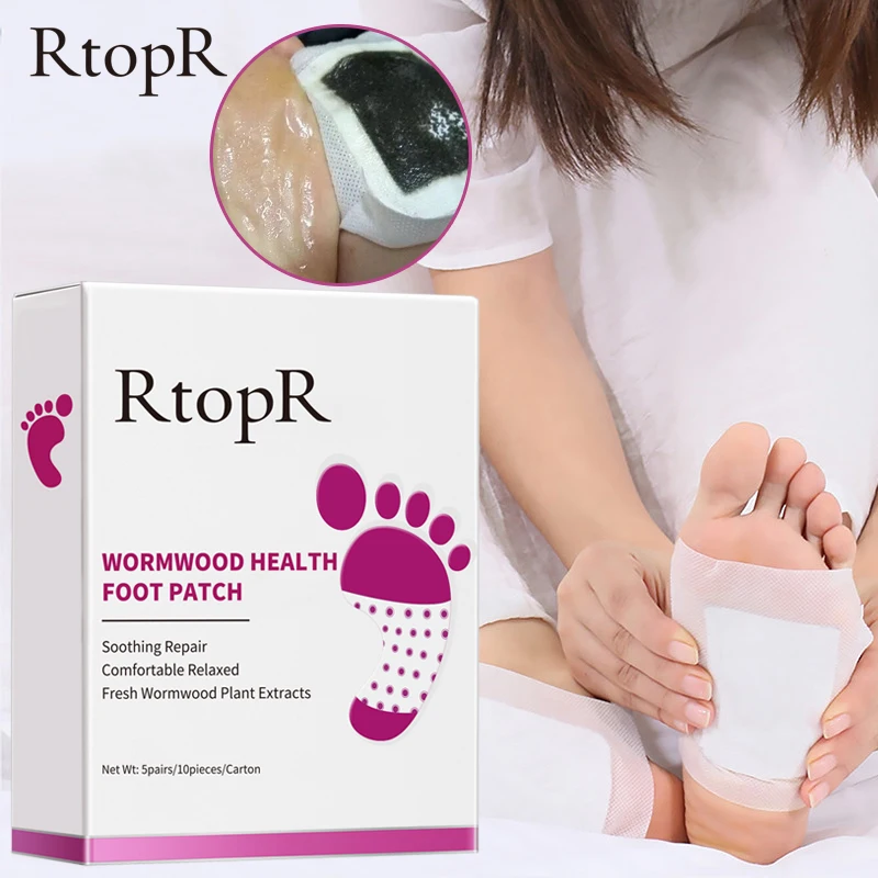 

Traditional Chinese Wormwood Health Body Detox Foot Patches Effectively Help Sleep Acne Slimming Beauty Healthy Foot Patches
