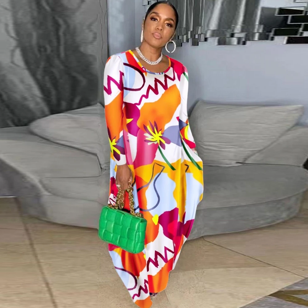 

Платья с Африканским принтом для женщин платье 2023 Дашики пэчворк плиссированная африканская одежда большого размера африканская одежда Ро...