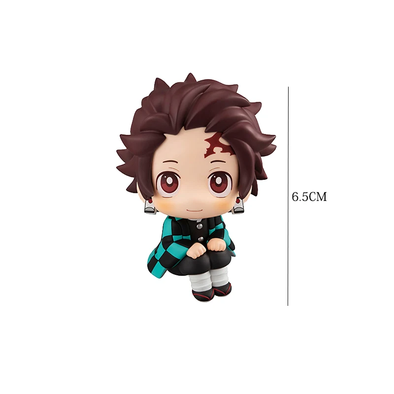 Аниме Фигурка 7 см рассекающий демонов Nezuko Tanjirou Zenitsu Inosuke Kyoujurou Kanawo Kawaii игрушки Q