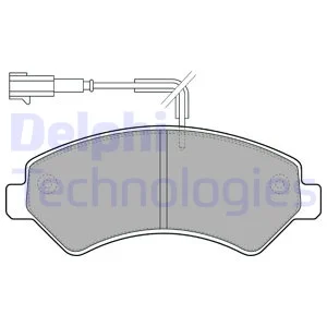 

DELPHI LP1993 BRAKE LINING ON 07 BXR-DCT-JMP 1.8kg 2.2-2.3-3.0