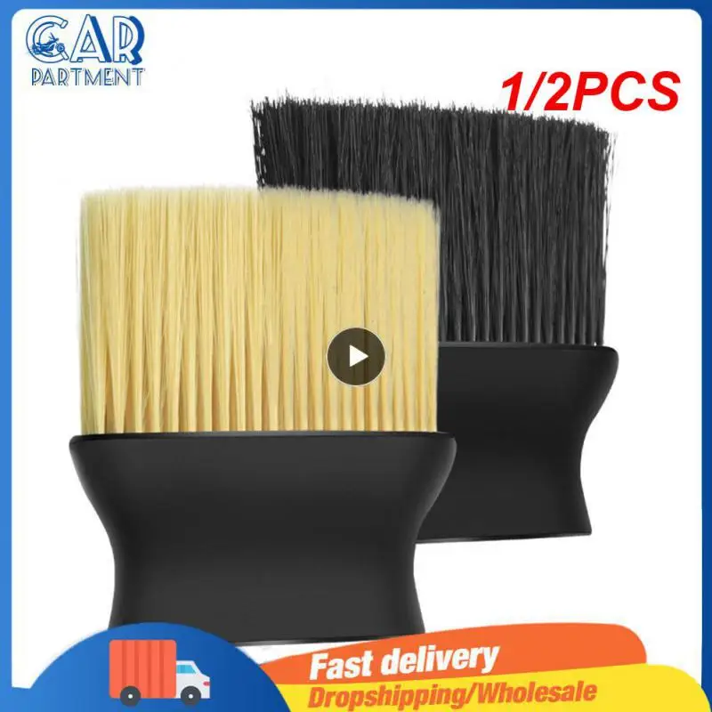 

1/2PCS Dust Removal Brush Air Conditioner Outlet Car Wash Dust Artifact Dust Removal Brush Cleaning Tooel Soft Brush Car Supp