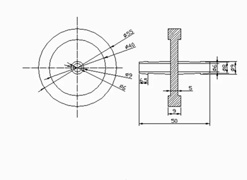 10 шт./лот 47ММ воздушный насос для удаления пыли и грязи, устройство для всасывания для медицинского портативного аспиратора.