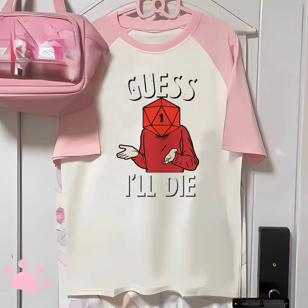 Футболка Dnd женская футболка с графическим рисунком одежда Манга 2000s