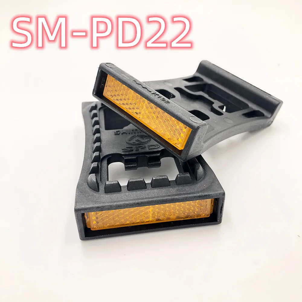 SPD SM-PD22 Reflector Flat Adapter Self Locking Pedal MTB Bike PD22 for PD-M520 M540 M780 M980 M970 M770 Bicycle Parts