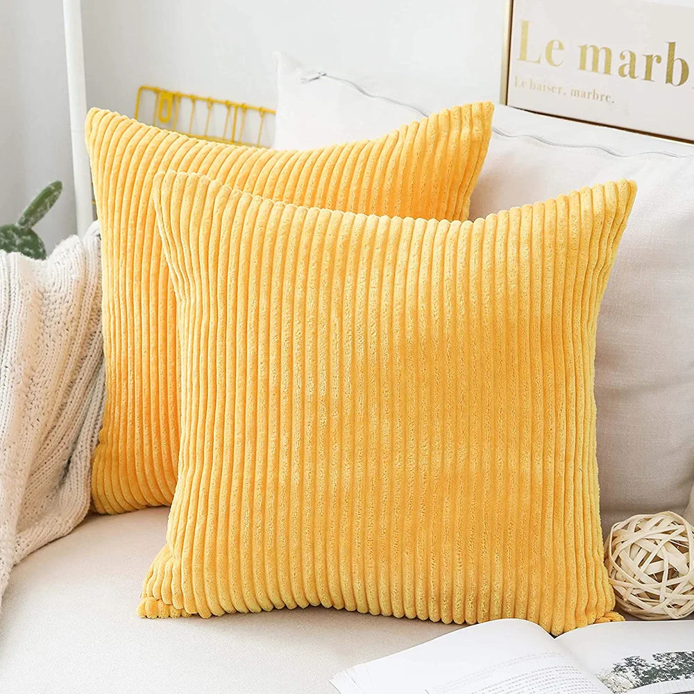 

Bed Decoration Home Colorful Cushion Cover 45x45 Throw Pillow Covers Velvet Living Room Decoration Square Gift Sofa E1193