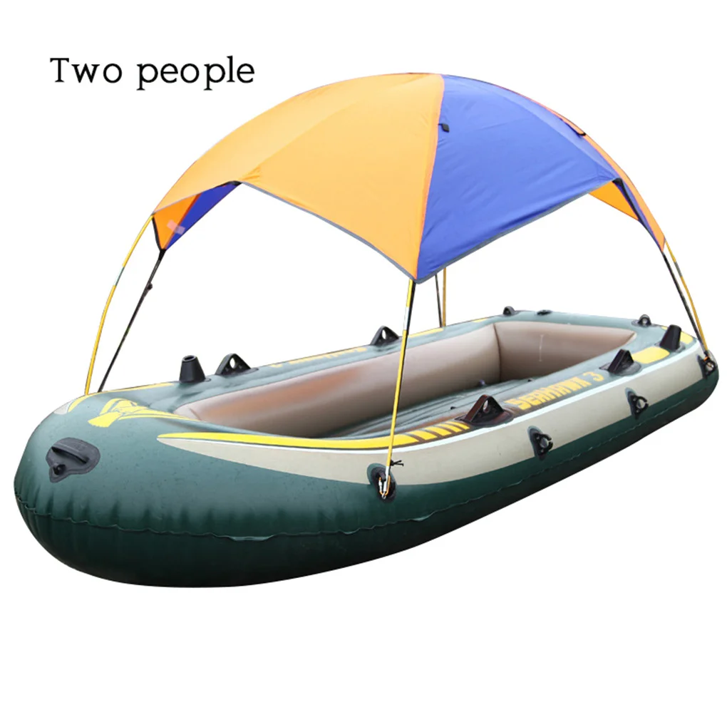 

Boat Canopy Sun Shade Rain-proof Yacht Cover Sunscreen Sunshade Protector Awning Fishing Kayaking Surfing 4 Person
