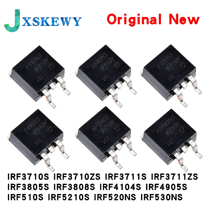 10 шт./лот IRF3710S IRF3710ZS IRF3711S IRF3711ZS IRF3805S IRF3808S IRF4104S IRF4905S IRF510S IRF5210S IRF520NS IRF530NS TO-263
