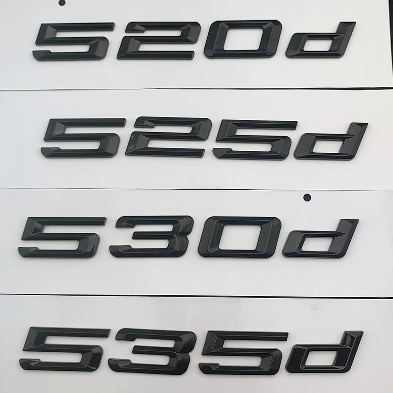 3d-логотип из АБС-пластика 530d 520d 520i 535d 535i 540i 525d 530i эмблема-буквы наклейка для