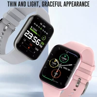 new p25 men sports smartwatch women wristwatch fitness pedometer health heart rate sleep tracker ip68 waterproof