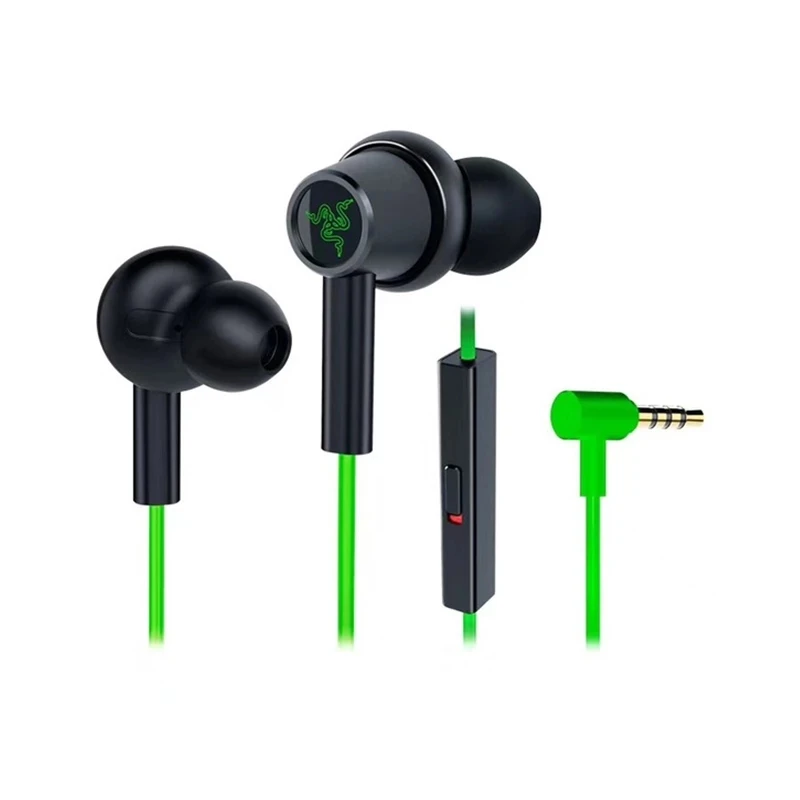 

Hammerhead Duo In-ear wired Earphone With Mic 3.5mm wired headphone sports Headset gaming for Razer Hammerhead Duo earphones ps