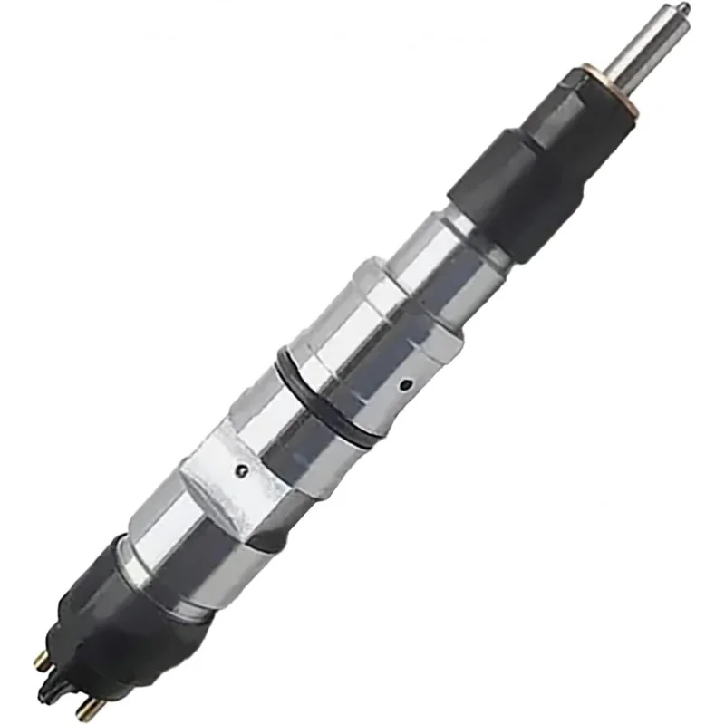 6-Pieces 0445120180 0445120143 Fuel Injector Fits for CAT 2008 2009 Engine Navistart 13.0L G13 HPCR