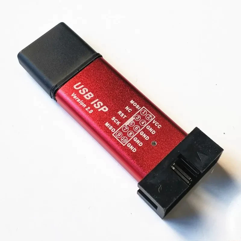 USB-программаторзагрузчик ISP без драйверов с корпусом, кабель для загрузки 51 AVR MCU ISP, USBasp (art.: 3920daa2f7eba) - 3920daa2f7eba