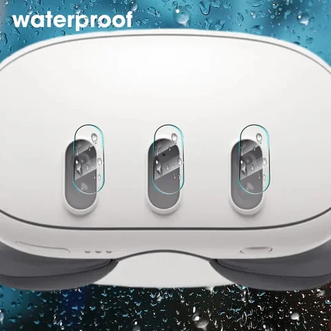 Для Meta Quest 3 VR Защитная пленка для объектива из закаленного стекла HD Прозрачная защитная пленка от царапин для Meta Quest 3 Аксессуары