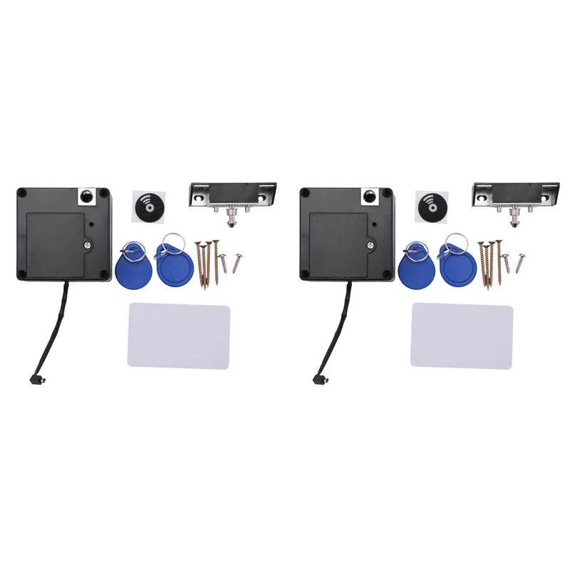 2 шт. невидимый замок для шкафов 13 56 МГц