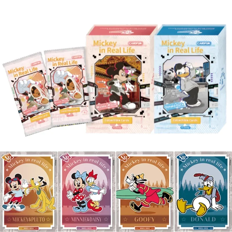 Подлинная карта Disney с Микки и Маусом Дональд Дак Гуфи Граф редкая анимационная