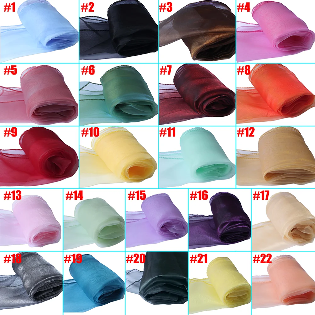 1 шт. новый дизайн серебряная прозрачная органза настольная дорожка свадебные