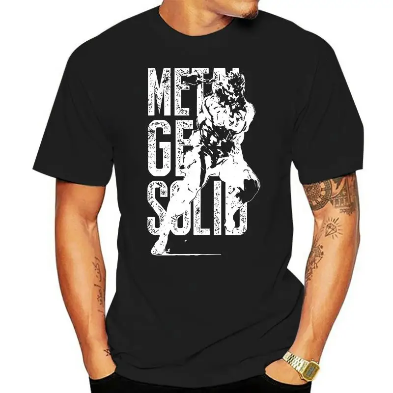 

Impressionante Metal Gear Solid Magliette Collare Rotondo Ragazzo 100 Cotone T Camicette t-shirt Alla Moda