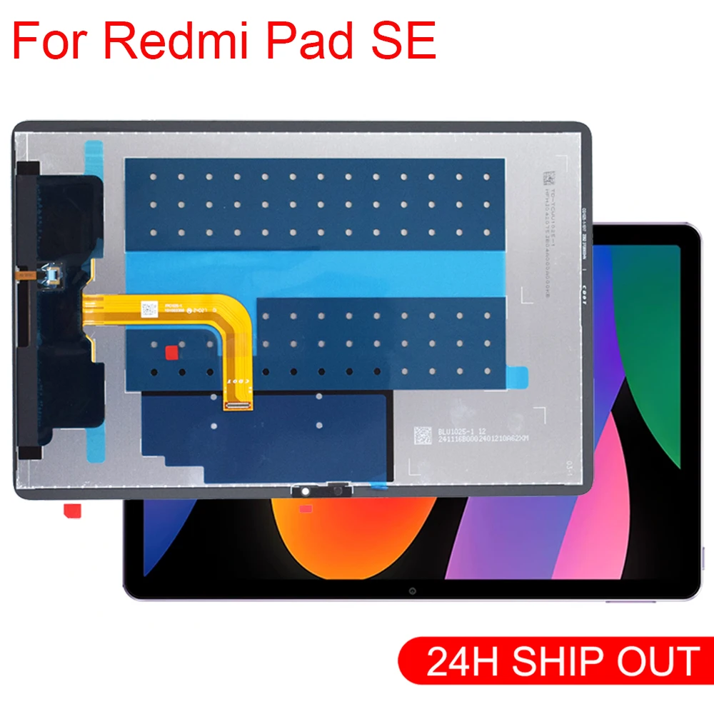 11 0 дюймовый протестированный экран для Xiaomi Redmi Pad SE ЖК-дисплей 2-го поколения