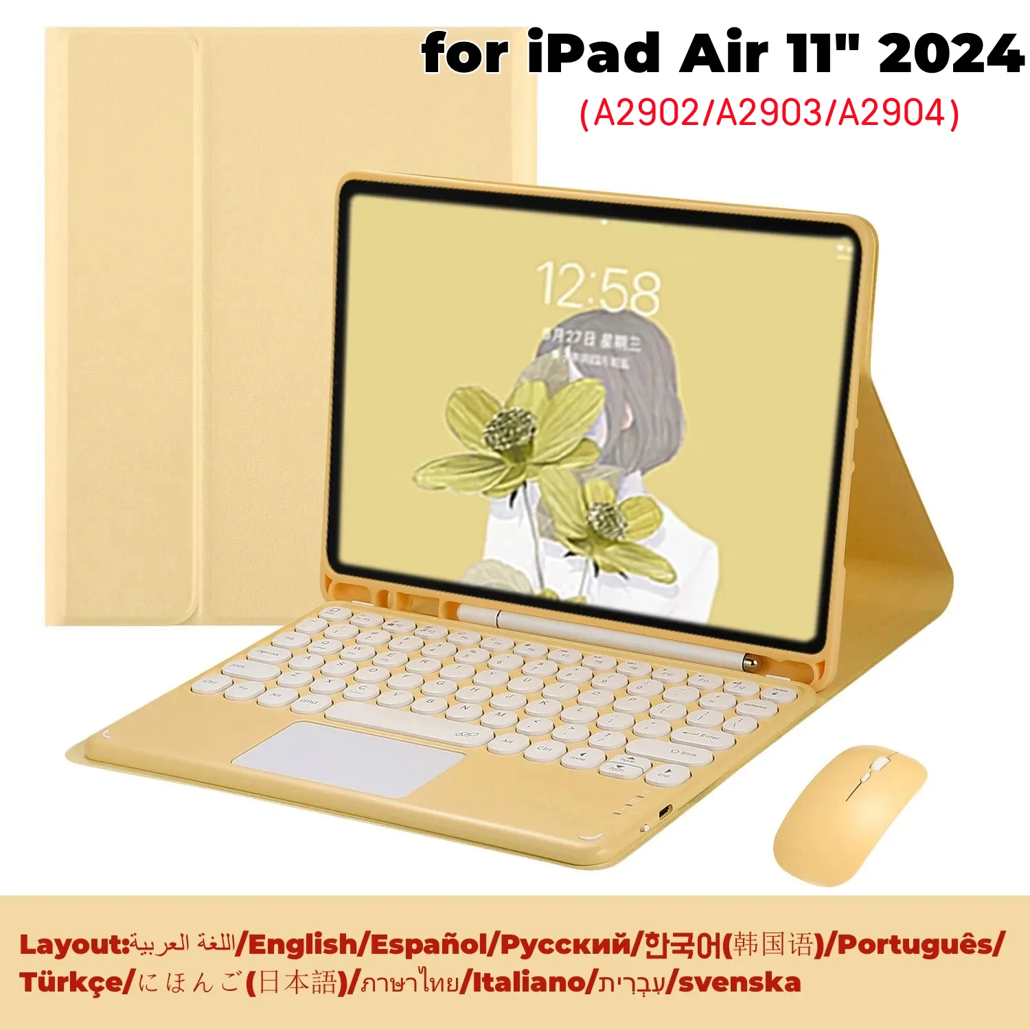 Беспроводная волшебная клавиатура для iPad Air 6th