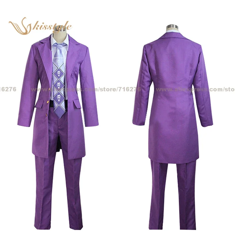 Kisstyle модная униформа JJoJo's BBizarree Adventure Yoshikage Kira одежда для косплея костюм