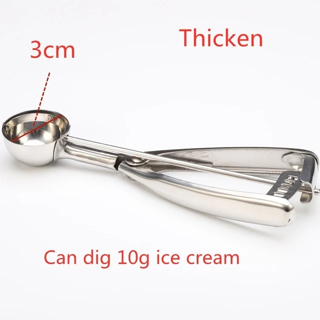 

Ложка для мороженого из нержавеющей стали 12 размеров
