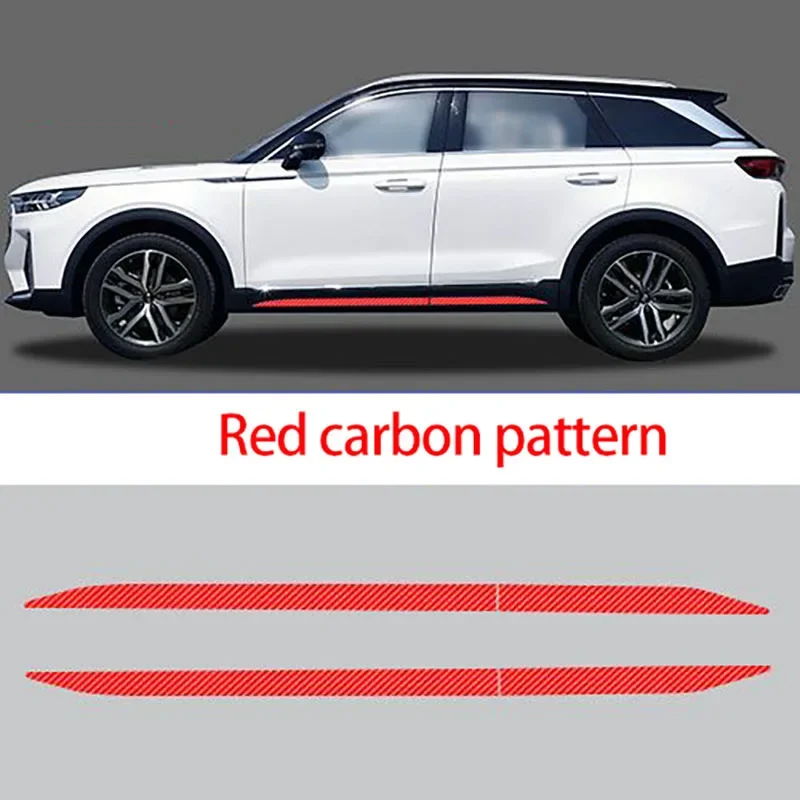 4 шт. для FAW BESTURN T99 2020-2022 Наклейка на края двери декоративная полоса