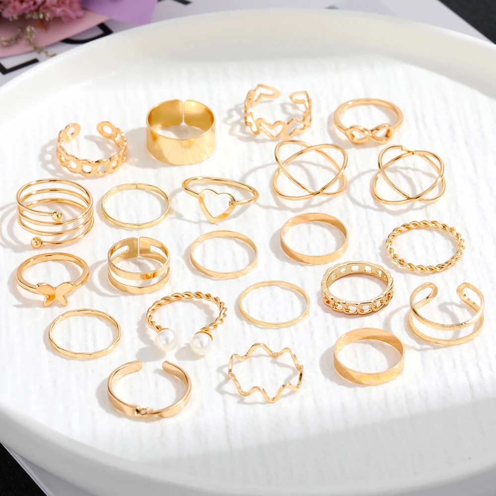 Комплект колец Modyle Boho