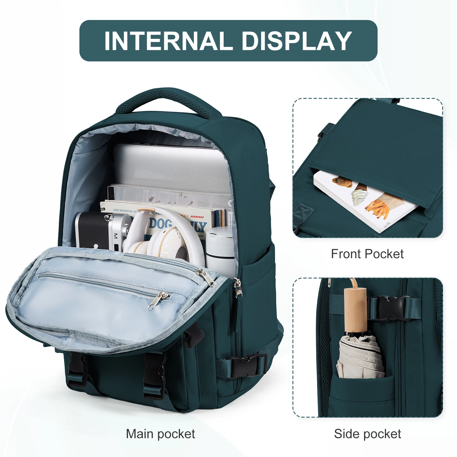 Водонепроницаемый Дорожный Рюкзак Cabina 40x20x25 Нейлоновая Сумка Для Ноутбука