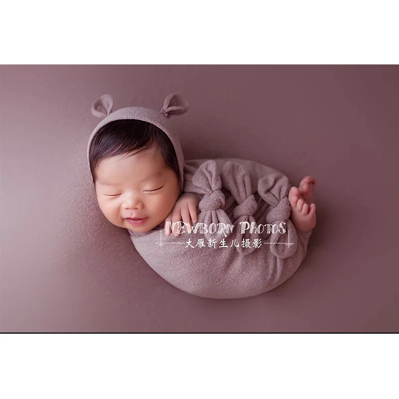 Хлопковый фон Beanbag для фотосъемки новорожденных реквизит из ткани детское одеяло
