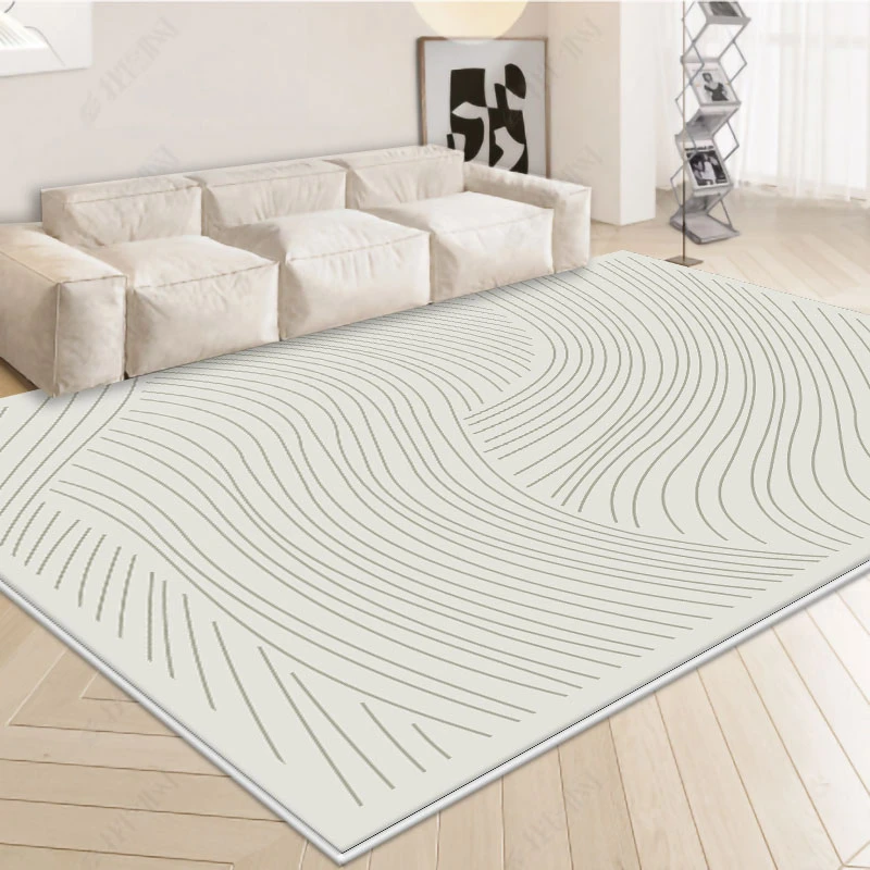 

Nordic Light Luxury Plush Rug Wabi-sabi Style Bedroom Bedside Carpet Large Area Living Room Rugs Home Study Cloakroom Carpets