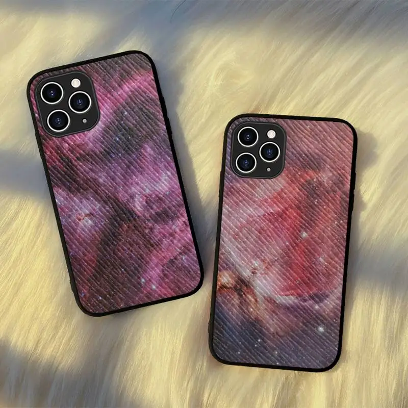 

Starry Sky Universe Phone Case Hard Leather Case for iPhone 11 12 13 Mini Pro Max 8 7 Plus SE 2020 X XR XS Coque