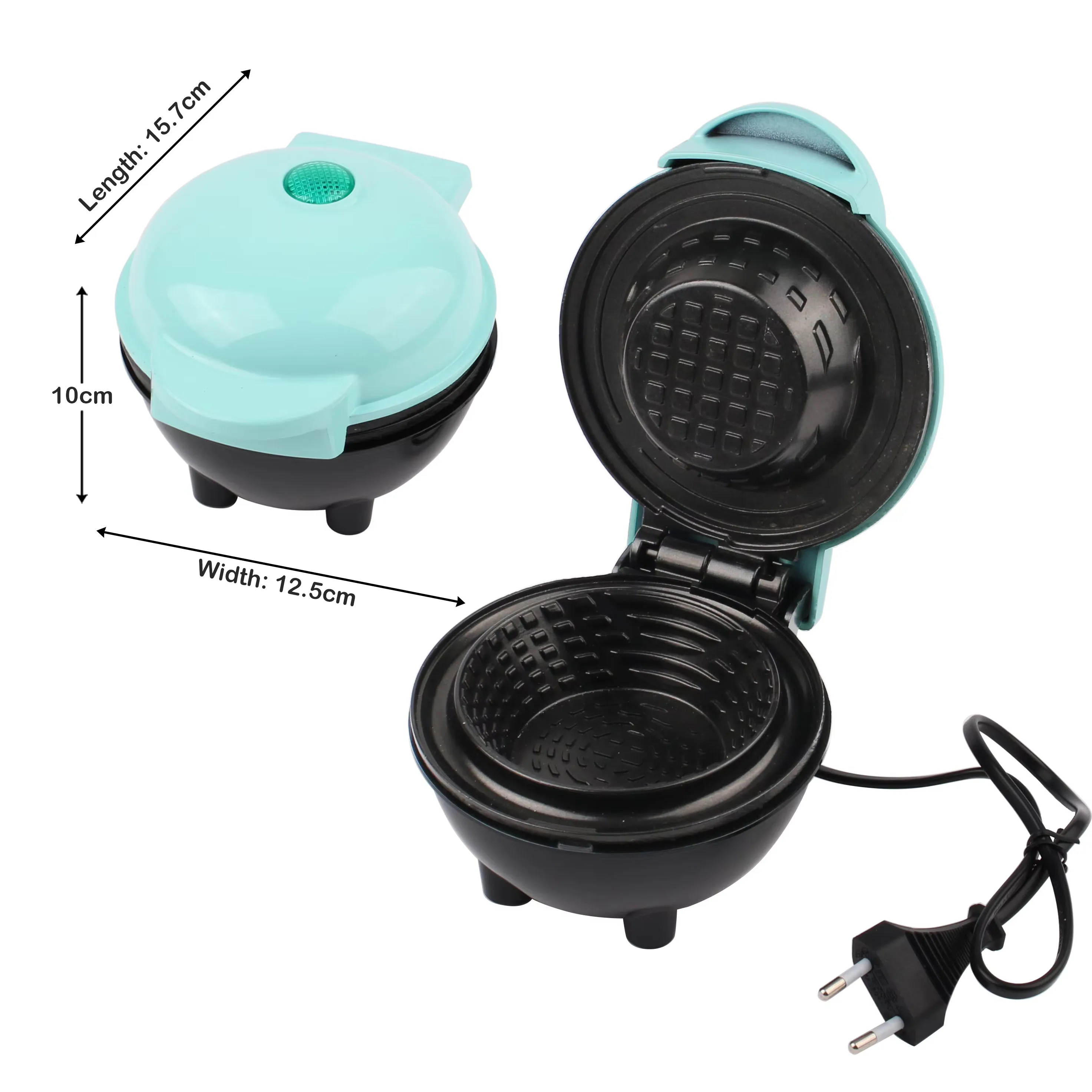 

110 В/220 В Многофункциональная вафельница для тортов с антипригарным покрытием, мини-генератор для омлета, яичного бургеру, пончик-пекарь, двухсторонний нагрев