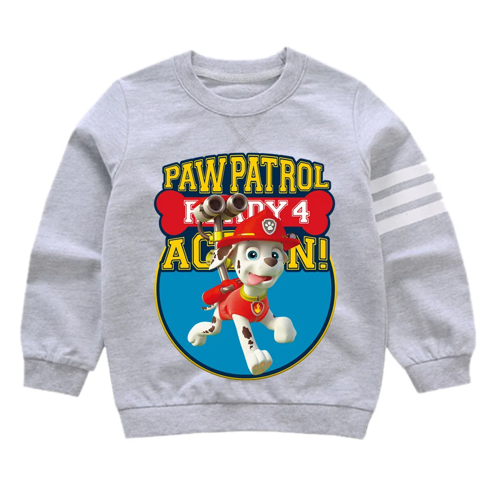 Детская толстовка с капюшоном и принтом Щенячий патруль | одежда обувь